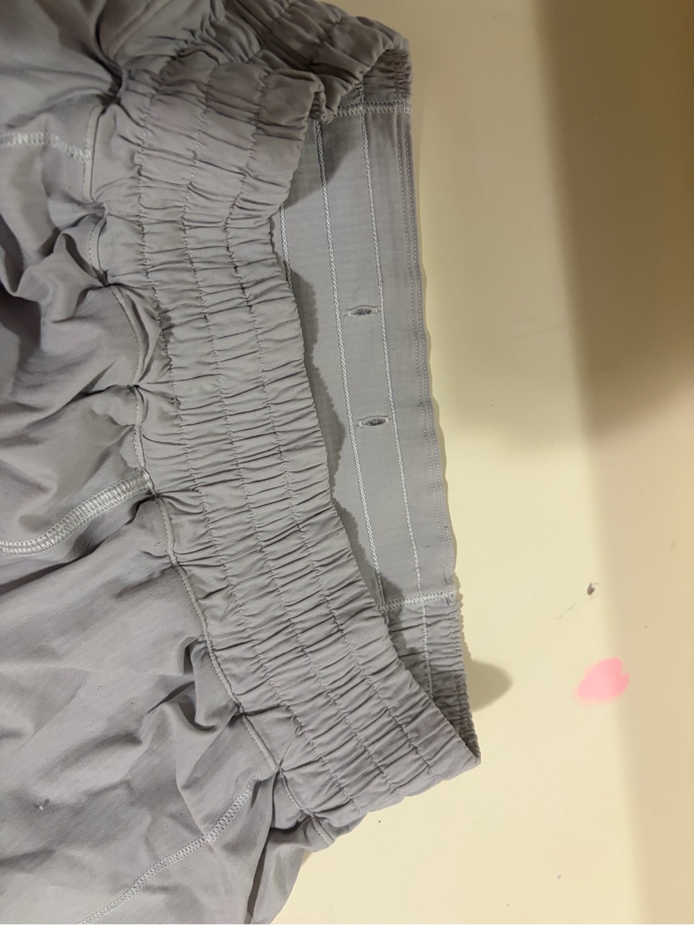 lululemon athletica white Women's Athletic Shorts - Picture 3 of 4